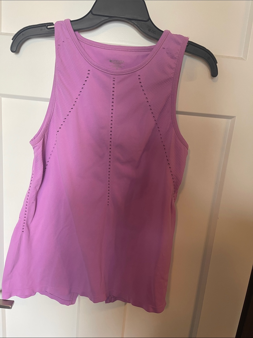 Athleta Lavender-Pink Racerback Performance Tank